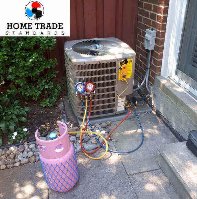 Air-Conditioning-Maintenance-Repair-Refrigrant-R410-HVAC-Contractor-Toronto-Home-Trade-Standards。