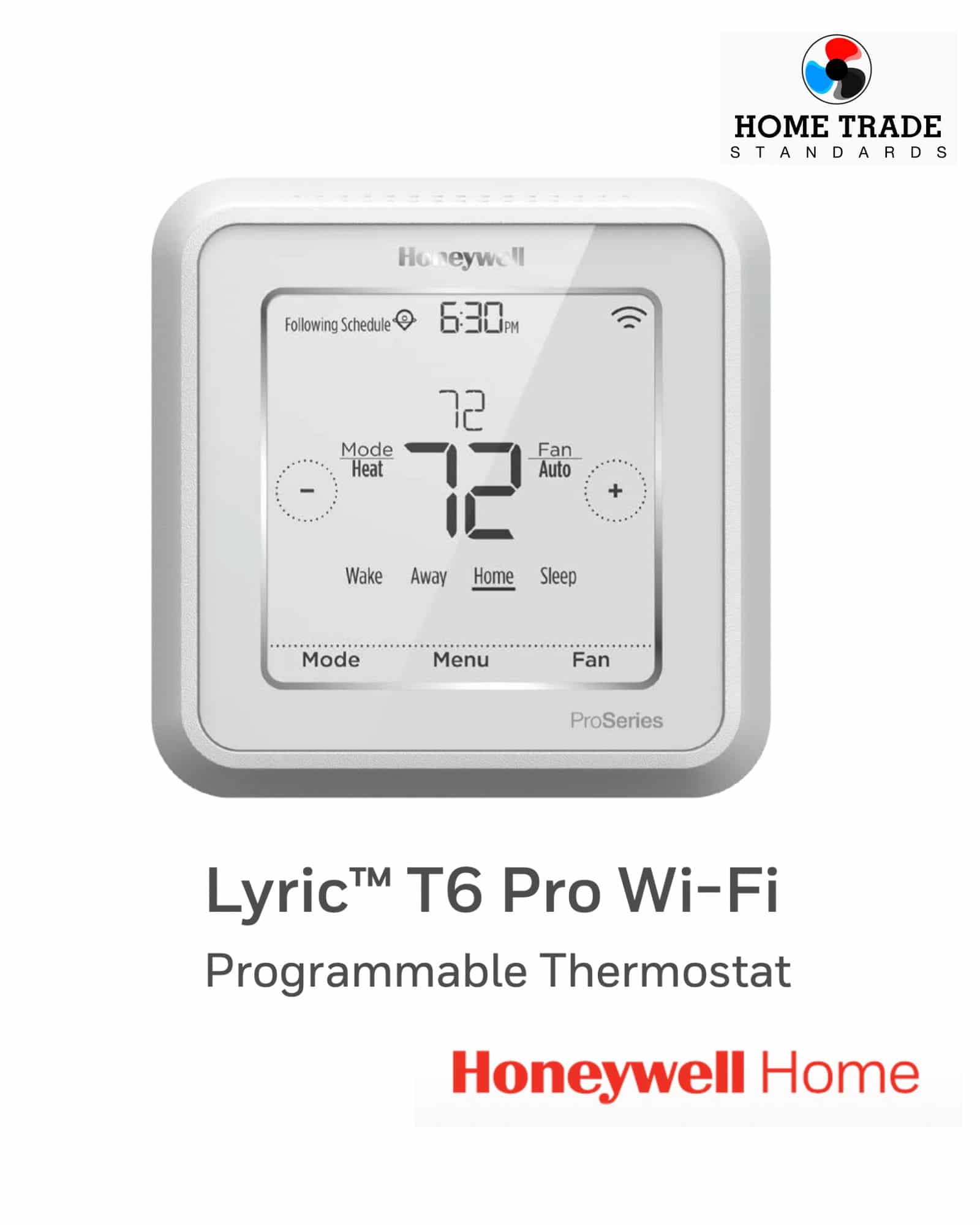霍尼韦尔Lyric T6/ T6 Pro Wifi恒温器
